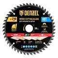 Пильный диск по дереву ф210 х 30 мм, 48 зубьев Denzel 37810