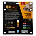 Пильный диск по дереву ф216 х 20 мм, 24 зубьев Denzel 37811