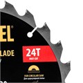 Пильный диск по дереву ф235 х 30 мм, 24 зубьев Denzel 37814