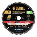 Пильный диск по дереву ф255 х 30 мм, 80 зубьев Denzel 37823