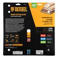 Пильный диск по дереву ф350 х 50 мм, 60 зубьев Denzel 37830