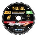 Пильный диск по алюминию ф210 х 30 мм, 80 зубьев Denzel 37838
