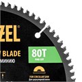 Пильный диск по алюминию ф210 х 30 мм, 80 зубьев Denzel 37838