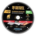 Пильный диск по алюминию ф255 х 30 мм, 100 зубьев Denzel 37839