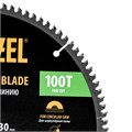 Пильный диск по алюминию ф255 х 30 мм, 100 зубьев Denzel 37839