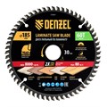Пильный диск по ламинату ф185 х 30 мм, 60 зубьев Denzel 37844