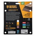 Пильный диск по ламинату ф190 х 30 мм, 48 зубьев Denzel 37845