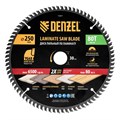 Пильный диск по ламинату ф250 х 30 мм, 80 зубьев Denzel 37847