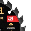 Пильный диск по дереву с гвоздями, ф165 х 20 мм, 20 зубов Denzel 37849
