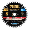 Пильный диск по дереву с гвоздями, ф185 х 20 мм, 40 зубов Denzel 37852