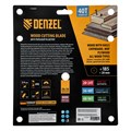 Пильный диск по дереву с гвоздями, ф185 х 20 мм, 40 зубов Denzel 37852