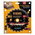 Пильный диск по дереву с гвоздями, ф190 х 30 мм, 24 зубов Denzel 37853