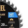 Пильный диск по дереву ф140 х 20 мм, 36 зубов Denzel 37855