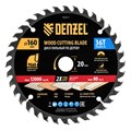 Пильный диск по дереву ф160 х 20 мм, 36 зубьев Denzel 37859