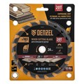 Пильный диск по дереву ф165 х 20 мм, 20 зубьев Denzel 37861