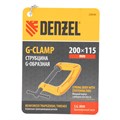 Струбцина G-образная, усиленная, 200 мм Denzel 37886