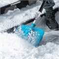 Лопата для уборки снега, полипропилен, 350х405х1300мм, алюминиевый черенок, ПВХ накладка, LUXE Palisad 37932