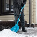 Лопата для уборки снега, полипропилен, 330х490х1265 мм, цельнолитая конструкция, LUXE Palisad 37934