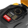 Робот-газонокосилка Grass Master 1000  1000м², 3Ач, 28V, LCD дисплей, Denzel 38077
