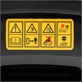 Робот-газонокосилка Grass Master 1000  1000м², 3Ач, 28V, LCD дисплей, Denzel 38077