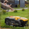 Робот-газонокосилка Grass Master 1000  1000м², 3Ач, 28V, LCD дисплей, Denzel 38077