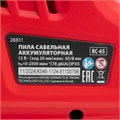 Пила сабельная аккумуляторная RС-65, Li-Ion, 12 В MTX 38080