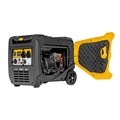 Генератор инверторный GS-4500iSE, 4,5 кВт, 230 В, закрытый корпус, электростартер Denzel 38094