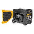 Генератор инверторный GS-4500iSE, 4,5 кВт, 230 В, закрытый корпус, электростартер Denzel 38094