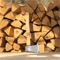Топор кованый, 900 г, американский тип, буковая рукоятка, 430мм, EFP Denzel 38153