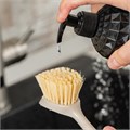 Щетка для посуды круглая d 60х230 мм, бамбуковая рукоятка, Home Palisad 38188