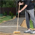 Щетка бамбуковая для подметания пола 26,5 см с черенком, 117 см, Home Palisad 38191