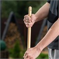 Щетка бамбуковая для подметания пола 26,5 см с черенком, 117 см, Home Palisad 38191