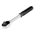 Ключ-трещотка 3/8", 45 зубьев, с быстрым сбросом, CrV, хром Сибртех 38273
