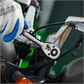 Ключ-трещотка 3/8", 45 зубьев, с быстрым сбросом, CrV, хром Сибртех 38273