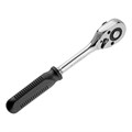 Ключ-трещотка 1/2", 45 зубьев, с быстрым сбросом, CrV, хром Сибртех 38274