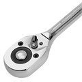 Ключ-трещотка 1/2", 45 зубьев, с быстрым сбросом, CrV, хром Сибртех 38274