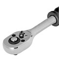 Ключ-трещотка 1/4", 45 зубьев, с быстрым сбросом, CrV, хром Сибртех 38275