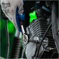 Ключ-трещотка 1/4", 45 зубьев, с быстрым сбросом, CrV, хром Сибртех 38275