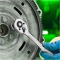 Ключ-трещотка 3/8", 45 зубьев, цельнометаллический, с быстрым сбросом, CrV, хром Сибртех 38276