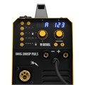 Аппарат инвертор. полуавтомат. cварки IMIG-200SP Pulse, 200 А, ПВ 60%, катушка 5 кг// Denzel 38289