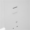 Конвектор электрический CH-1000, 1000 Вт, X-образный нагреватель, термостат, колеса MTX 38321