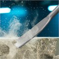 Зубило плоское, изогнутое 40 x 260мм, CrMo, SDS PLUS Gross 38492