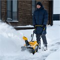 Бензиновая снегоуборочная машина SB 460 Sled, 99cc, лыжи ручной старт Denzel 38517