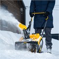 Бензиновая снегоуборочная машина SB 460 Sled, 99cc, лыжи ручной старт Denzel 38517