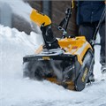 Бензиновая снегоуборочная машина SB 460 Sled, 99cc, лыжи ручной старт Denzel 38517