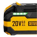 Батарея аккумуляторная BH-20-6.0, Li-Ion, USB, 20 В, 6,0 Ач// Denzel 38722