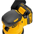 Машина шлифовальная эксцентриковая аккумуляторная CROSH-20-125, Li-Ion, 20 В// Denzel 38725
