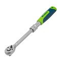 Ключ-трещотка телескопический 3/8", 215-315 мм, 72 зуба, с быстрым сбросом Сибртех 38876