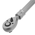 Ключ-трещотка телескопический 1/2", 300-430 мм, 72 зуба, с быстрым сбросом Сибртех 38877