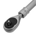 Ключ-трещотка телескопический 1/2", 300-430 мм, 72 зуба, с быстрым сбросом Сибртех 38877